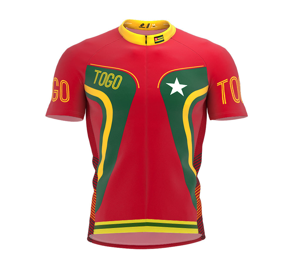 Togo  Full Zipper Bike Short Sleeve Cycling Jersey