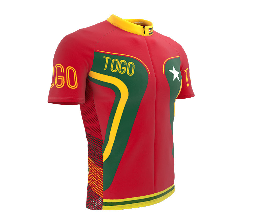 Togo  Full Zipper Bike Short Sleeve Cycling Jersey