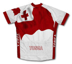 Tonga Flag Cycling Jersey for Men and Women