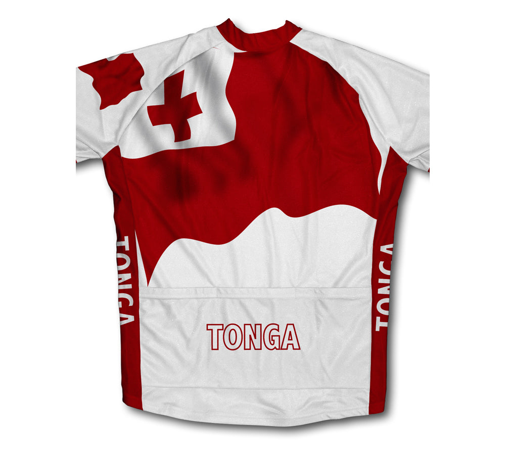 Tonga Flag Winter Thermal Cycling Jersey