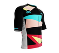 ScudoPro Elite Fit Short Sleeve Cycling Jersey Retro Geo|  Men and Women