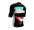 ScudoPro Elite Fit Short Sleeve Cycling Jersey Retro Geo|  Men and Women