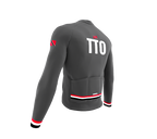 ScudoPro Pro Thermal Long Sleeve Cycling Jersey Country CODE Trinidad And Tobago Gray | Men and Women