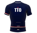 Trinidad And Tobago Blue CODE Short Sleeve Cycling PRO Jersey for Men and Women