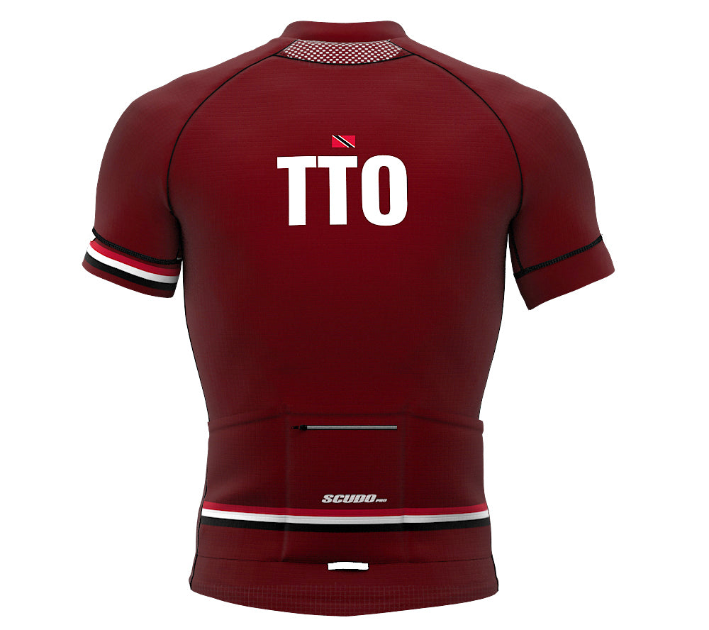 Trinidad And Tobago Vine CODE Short Sleeve Cycling PRO Jersey for Men and Women