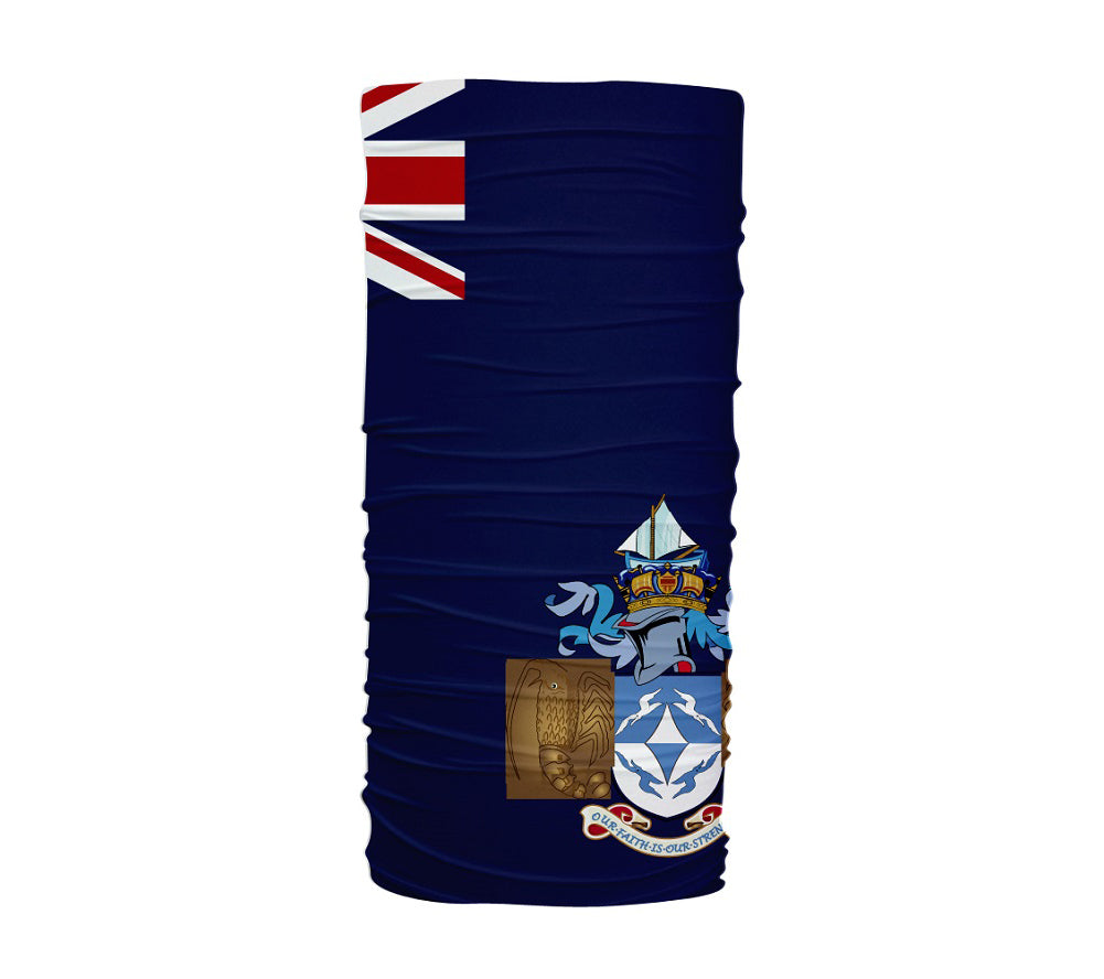 Tristan Da Cunha Flag Multifunctional UV Protection Headband