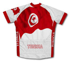 Tunisia Flag Cycling Jersey for Men and Women
