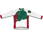 Turkmenistan Flag Winter Thermal Cycling Jersey