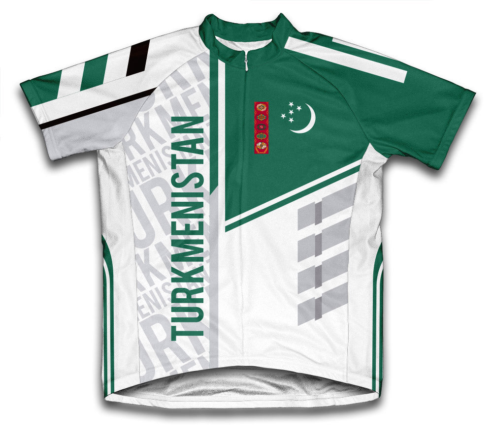 Turkmenistan ScudoPro Cycling Jersey for Men and Women