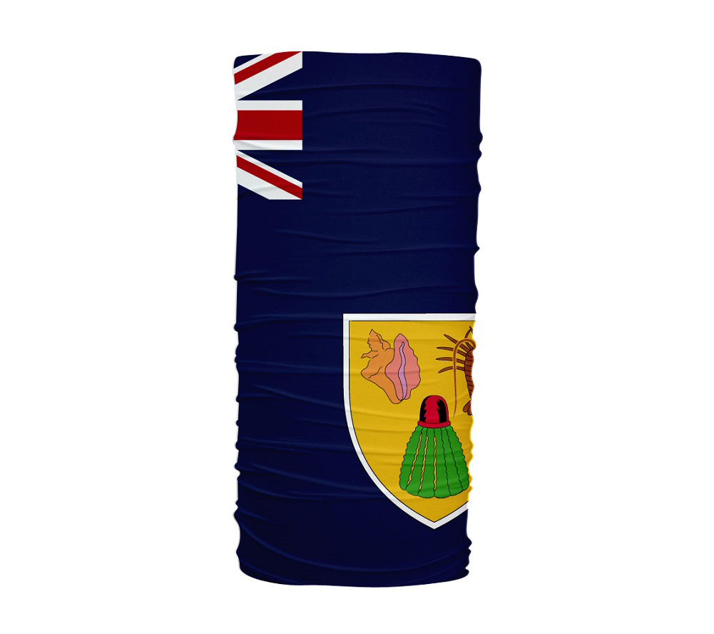 Turks And Caicos Islands Flag Multifunctional UV Protection Headband