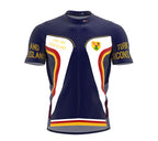 Turks And Caicos Islands  Full Zipper Bike Short Sleeve Cycling Jersey