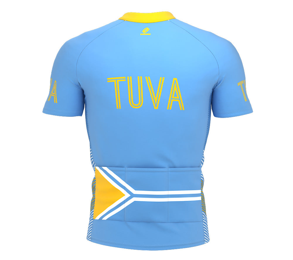 Tuva  Full Zipper Bike Short Sleeve Cycling Jersey