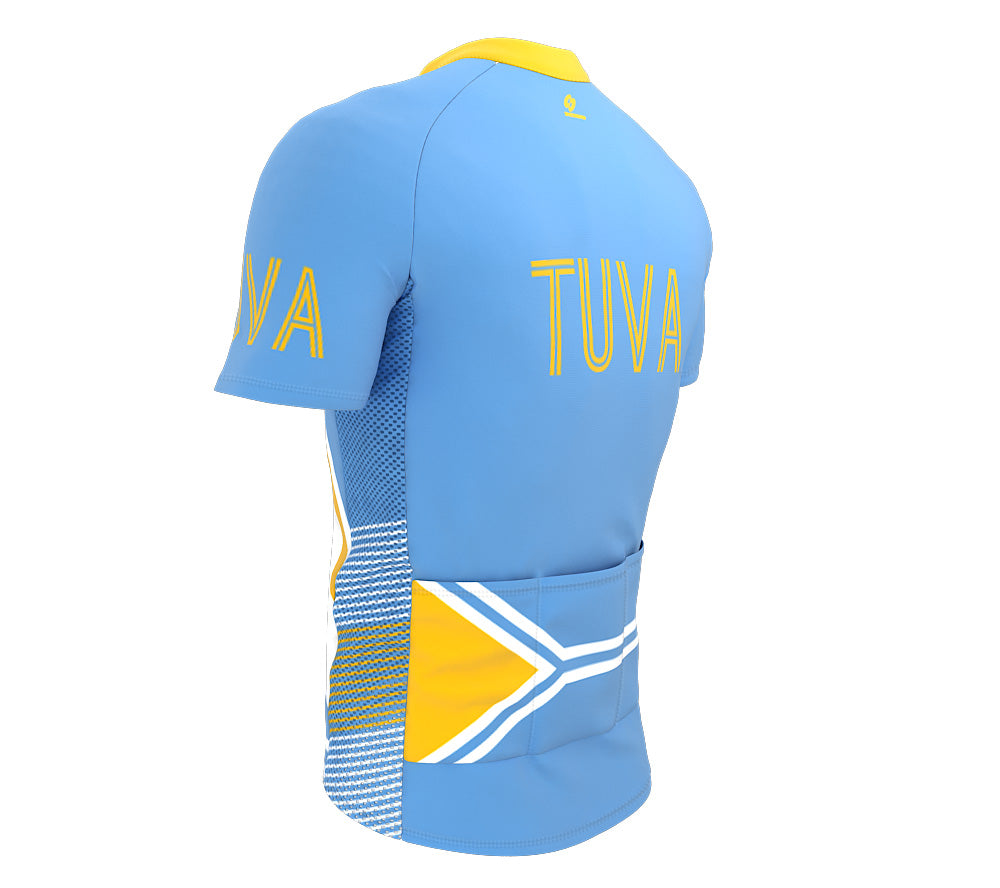 Tuva  Full Zipper Bike Short Sleeve Cycling Jersey