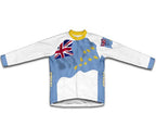 Tuvalu Flag Winter Thermal Cycling Jersey