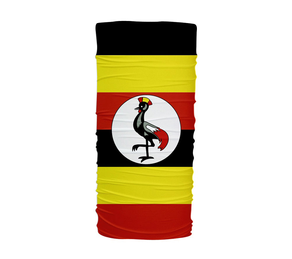 Uganda Flag Multifunctional UV Protection Headband