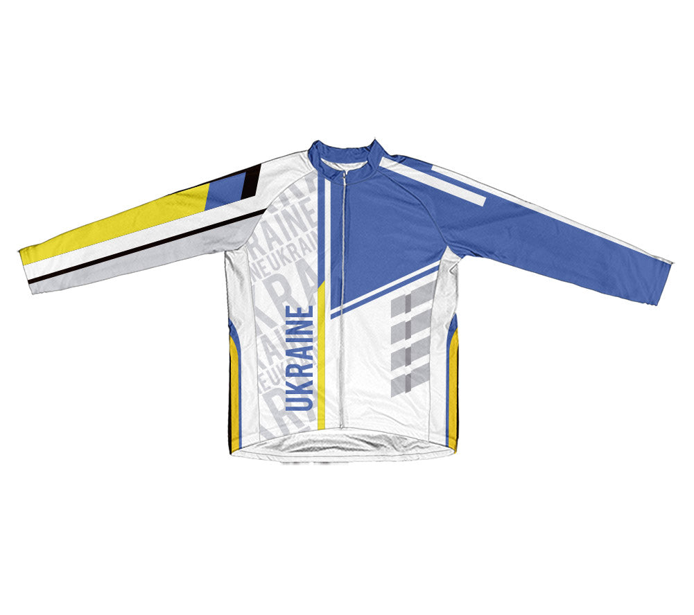 Ukraine ScudoPro Cycling Jersey Long Sleeve