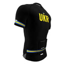 Ukraine Black CODE Short Sleeve Cycling PRO Jersey for Men and Women