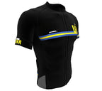 Ukraine Black CODE Short Sleeve Cycling PRO Jersey for Men and Women