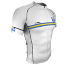 Ukraine White CODE Short Sleeve Cycling PRO Jersey for Men and Women