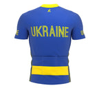 Ukraine  Full Zipper Bike Short Sleeve Cycling Jersey