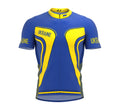 Ukraine  Full Zipper Bike Short Sleeve Cycling Jersey