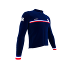 ScudoPro Pro Thermal Long Sleeve Cycling Jersey Country CODE United Kingdom Blue | Men and Women