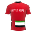 United Arab Emirates  Full Zipper Bike Short Sleeve Cycling Jersey