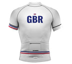 United Kingdom White CODE Short Sleeve Cycling PRO Jersey for Men and Women