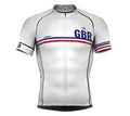 United Kingdom White CODE Short Sleeve Cycling PRO Jersey for Men and WomenUnited Kingdom White CODE Short Sleeve Cycling PRO Jersey for Men and Women