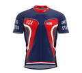 United States  Full Zipper Bike Short Sleeve Cycling Jersey