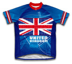 United Kingdom Short Sleeve Cycling Jersey for Men and Women
