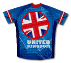United Kingdom Short Sleeve Cycling Jersey for Men and Women