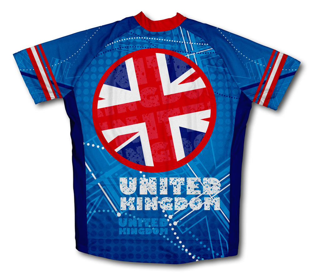 United Kingdom Short Sleeve Cycling Jersey for Men and Women