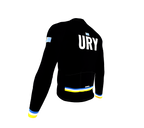 ScudoPro Pro Thermal Long Sleeve Cycling Jersey Country CODE Uruguay Black | Men and Women
