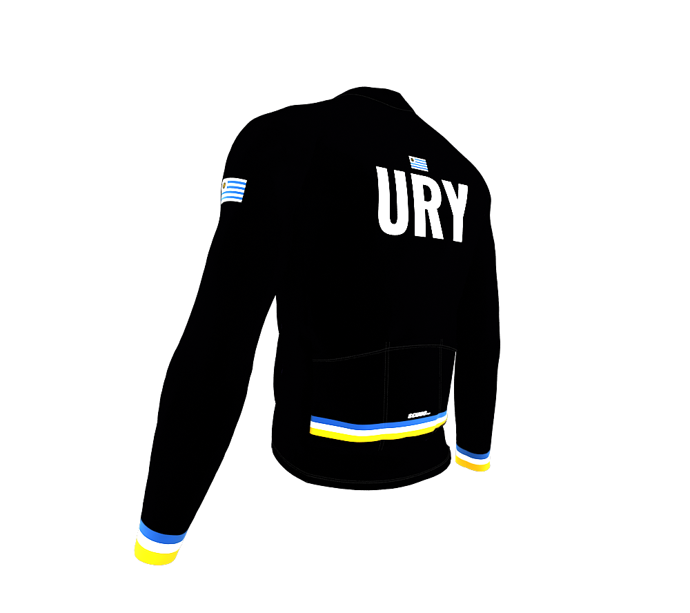 ScudoPro Pro Thermal Long Sleeve Cycling Jersey Country CODE