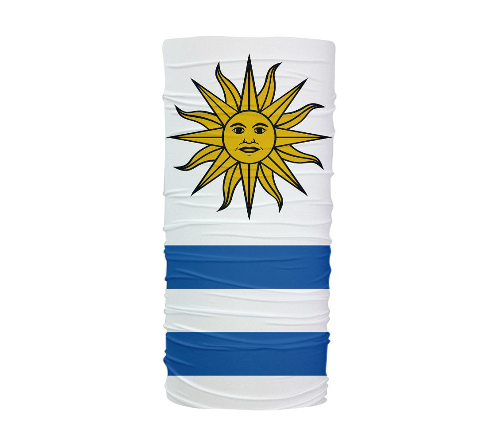 Uruguay Flag Multifunctional UV Protection Headband