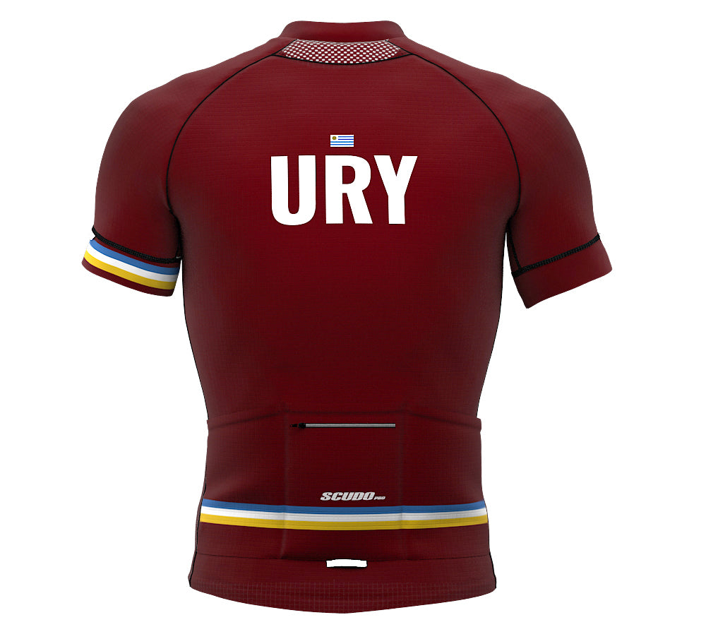 Uruguay Vine CODE Short Sleeve Cycling PRO Jersey for Men and Women