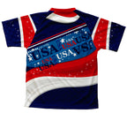 Usa Technical T-Shirt for Men and Women
