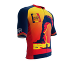 ScudoPro Pro-Elite Short Sleeve Cycling Jersey Utah USA State Icon landmark symbol identity  | Men and Women
