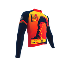 ScudoPro Pro Thermal Long Sleeve Cycling Jersey Utah USA state Icon landmark identity  | Men and Women