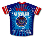 Utah Short Sleeve Cycling Jersey for Men and Women