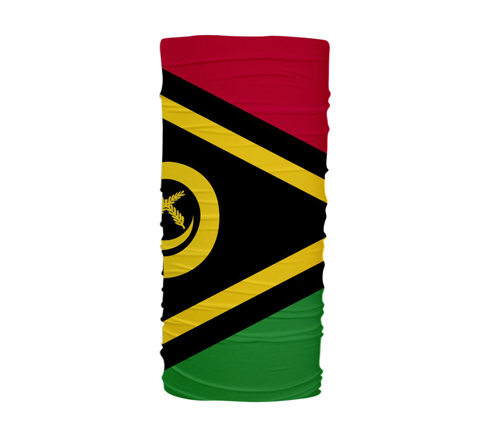Vanuatu Flag Multifunctional UV Protection Headband