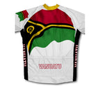 Vanuatu Flag Winter Thermal Cycling Jersey