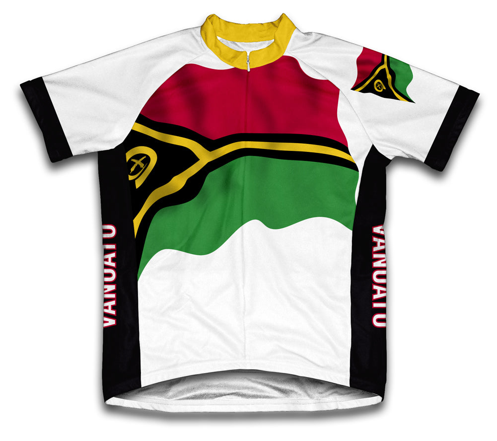 Vanuatu Flag Cycling Jersey for Men and Women