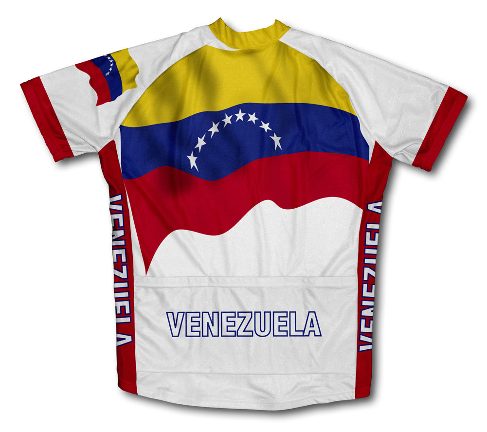 Venezuela Flag Cycling Jersey for Men and Women