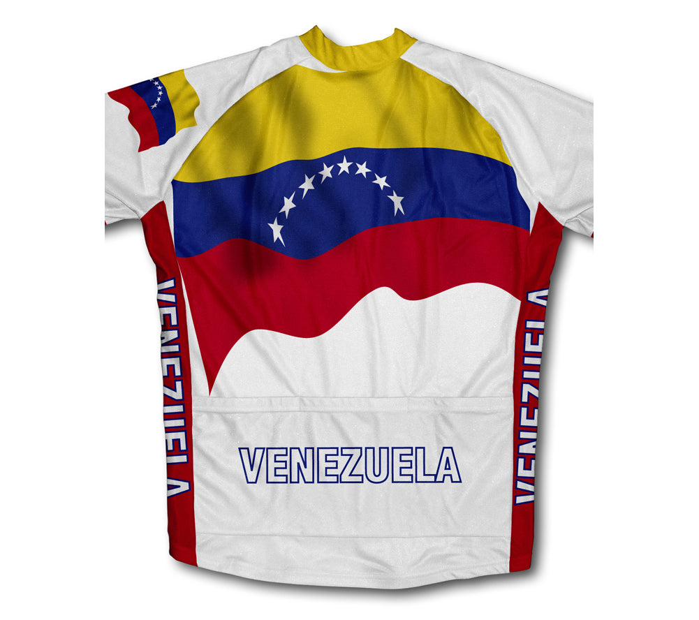 Venezuela Flag Winter Thermal Cycling Jersey