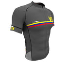 Venezuela Gray CODE Short Sleeve Cycling PRO Jersey for Men and Women