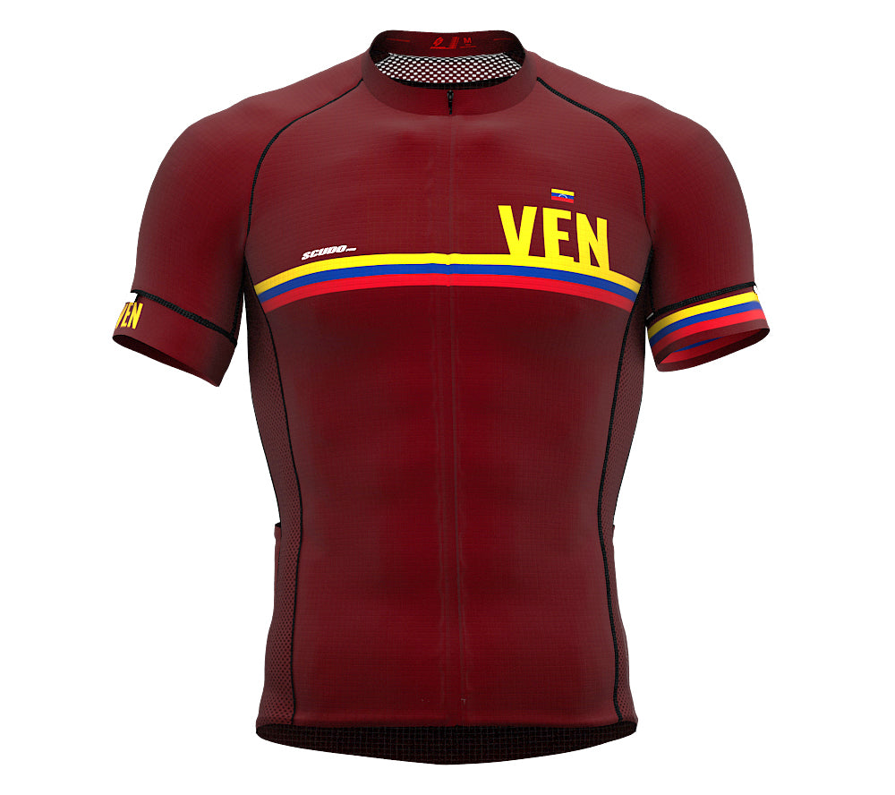 Venezuela Vine CODE Short Sleeve Cycling PRO Jersey for Men and WomenVenezuela Vine CODE Short Sleeve Cycling PRO Jersey for Men and Women