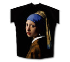 Vermeer - Girl with a Pearl Earring Short Sleeve Cycling Jersey for Men and Women