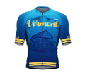 ScudoPro Pro-Elite Short Sleeve Cycling Jersey Vermont USA State Icon landmark symbol identity  | Men and Women